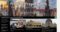 Desktop Screenshot of prestigepraguetours.com